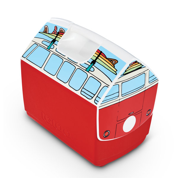 Igloo 16 Qt. Igloo VW Red Van Playmate Elite Special Edition Cooler